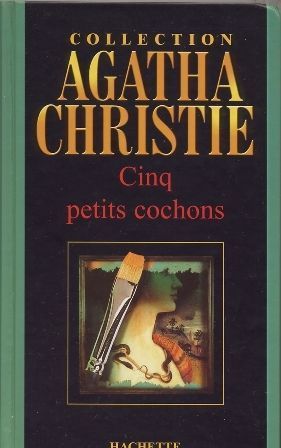 LIVRE Agatha Christie cinq petits cochons