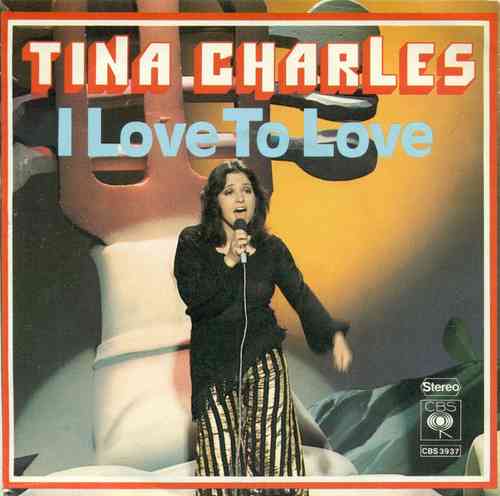 VINYL 45 T tina charles i love to love 1976