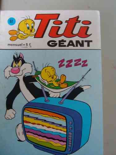 BD Titi géant N°61 1978