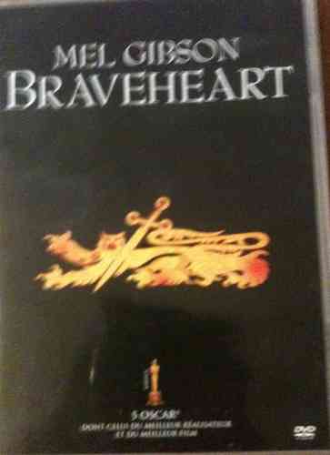 DVD Mel Gibson braveheart 2000