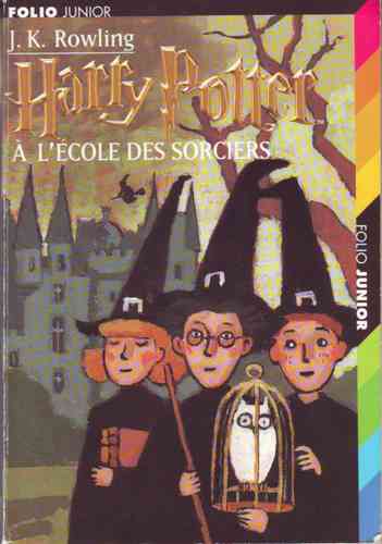 LIVRE Harry Potter tome 1 à l'école des sorciers 1998