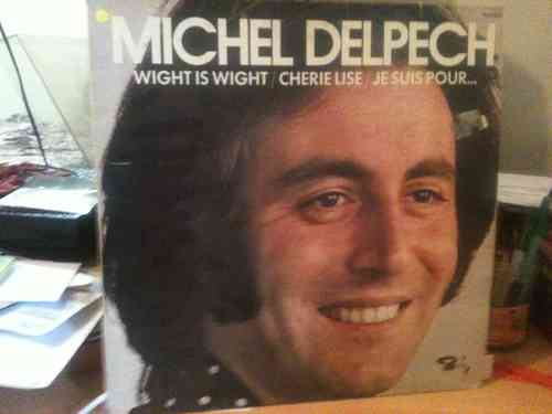 VINYL33T michel delpech wight is wight 1969