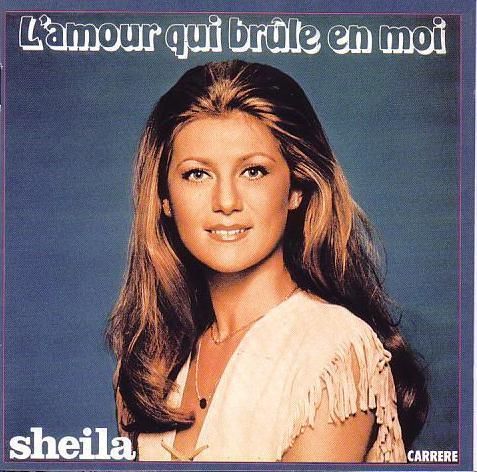 VINYL45T sheila l'amour qui brule en moi 1975