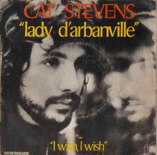 VINYL 45T cat stevens lady darbanville 1970