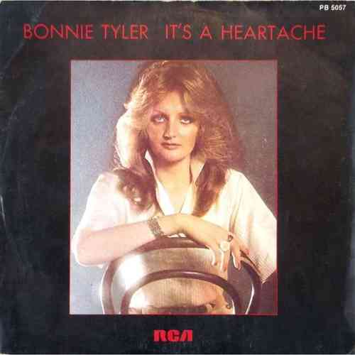 VINYL45T bonnie tyler it's a heartache 1977