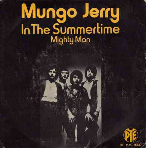 VINYL45T mungo jerry in the summertime 1970