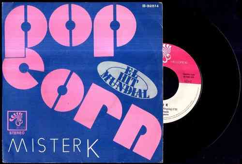 VINYL45T mister k pop corn 1972
