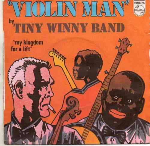 VINYL 45 T tiny winny band violin band 1975