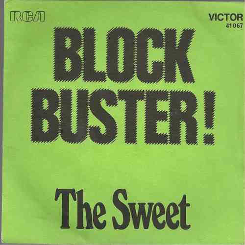 VINYL45T the sweet block buster  1973