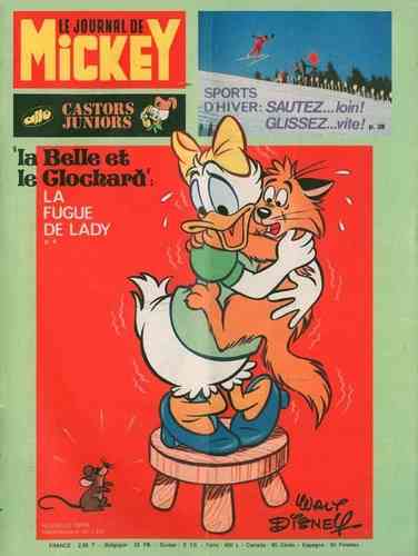 BD  le journal de Mickey n°1274-1976
