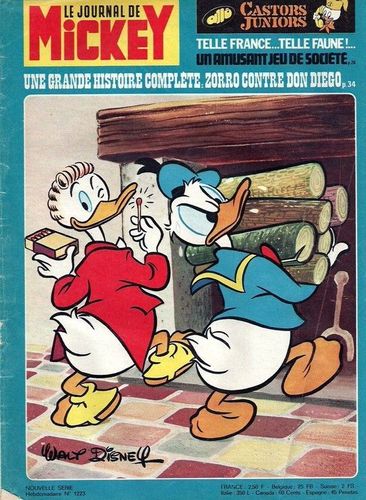 BD le journal de Mickey 1975 N°1223