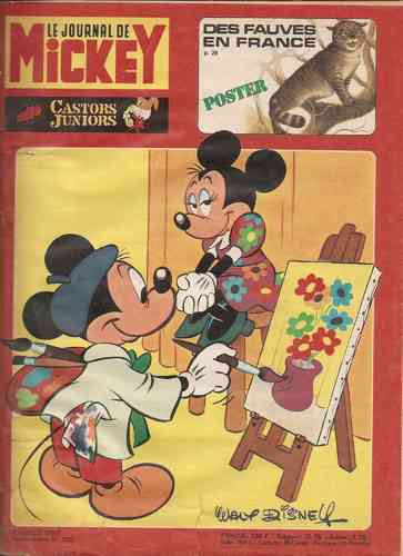 BD le journal de Mickey n°1222-1975