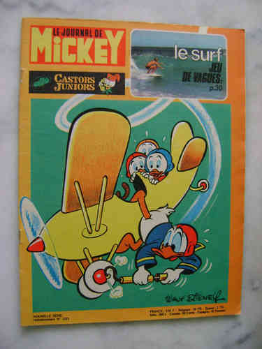 BD le journal de Mickey n°1221-1975