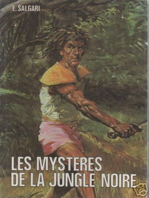 LIVRE E.Salgari les mystères de la jungle noire 1979