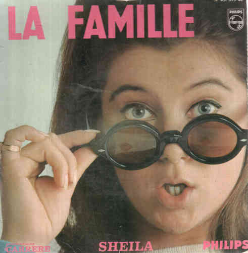 VINYL45T sheila la famille 1967