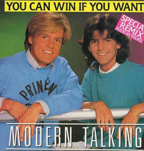 VINYL45T modern talking you can win if you want 1985