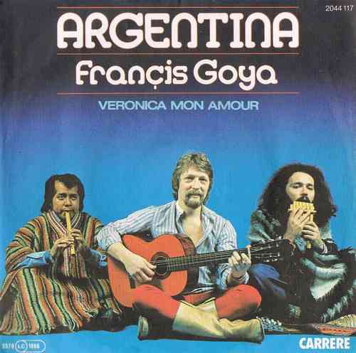 VINYL45T Francis goya argentina 1978