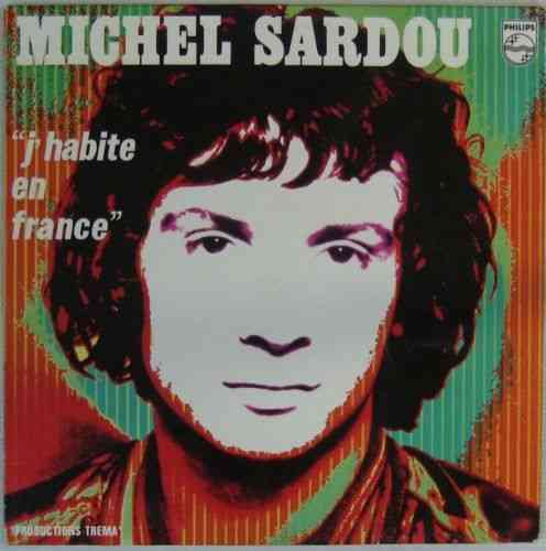 VINYL33T Michel sardou j'habite en France 1970