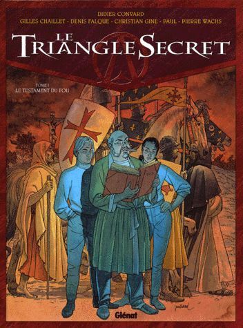 BD Le triangle secret tome 1 le testament du fou 2000