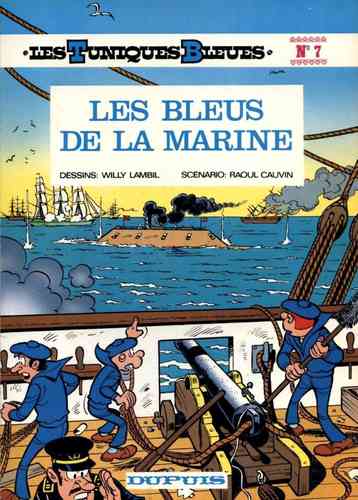 BD Les tuniques Bleues n°7  les bleus de la marine 1977 Dupuis