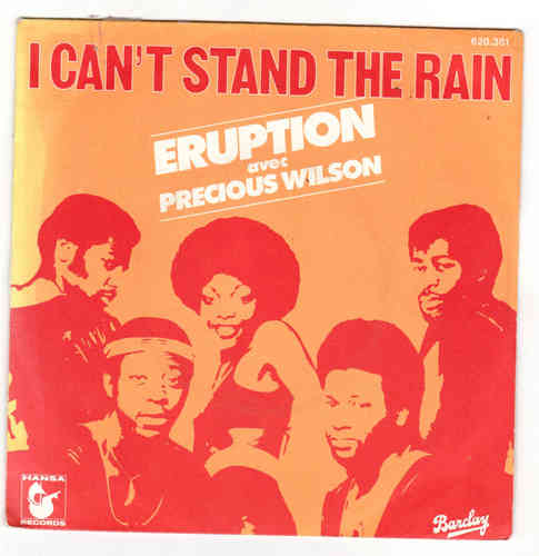 VINYL45T eruption i can t stand the rain 1977