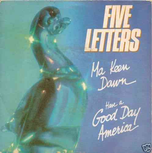 VINYL45T five letters ma keen dawn 1980