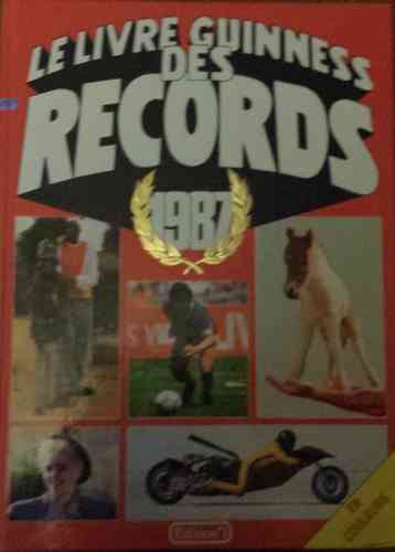 Le livre des guiness des records 1987