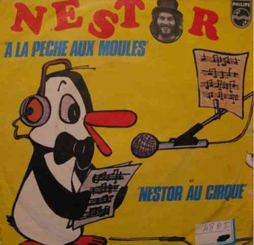 VINYL45T Nestor a la pèche aux moules 1975