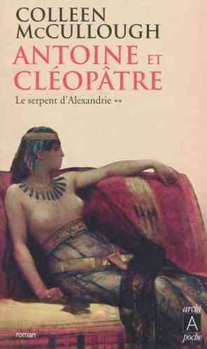 LIVRE Colleen McCullough Antoine et cleopatre 2