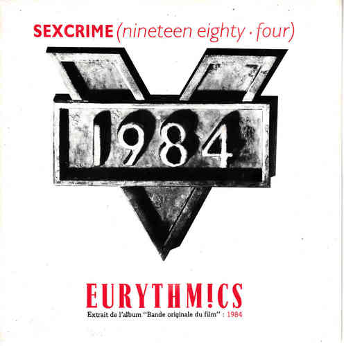 VINYL45T eurythmics sexcrime 1984