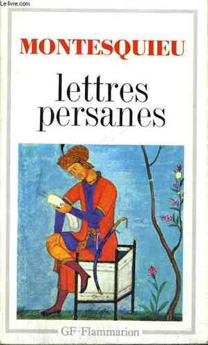 LIVRE Montesquieu lettres persanes 1964