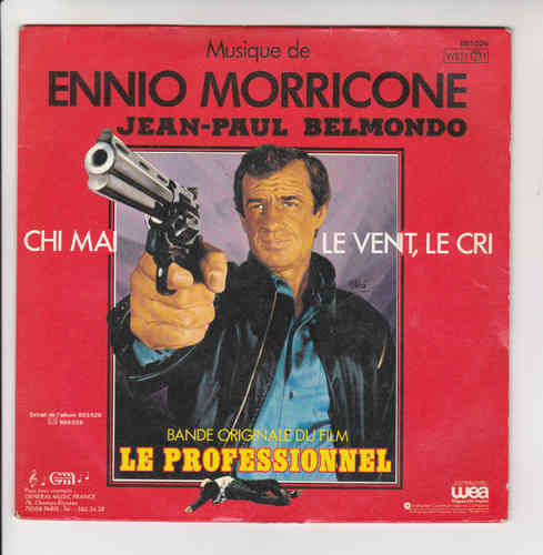 VINYL45T Ennio Morricone jean-paul belmondo 1981