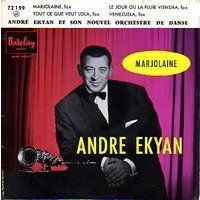 VINYL 45T André ekyan marjolaine 1958