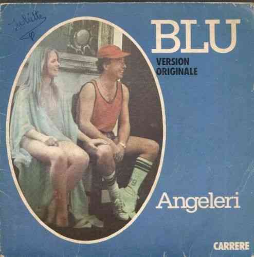VINYL45T angeleri blu donna 1979
