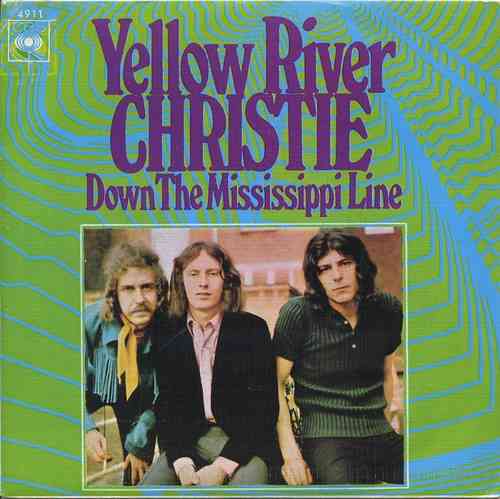 VINY45T Christie yellow river 1970