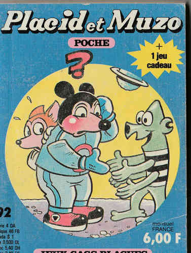 BD Placid et Muzo poche N°192 1984