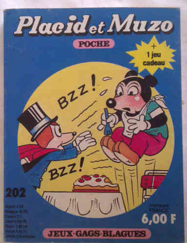BD Placid et Muzo poche N°202 1985