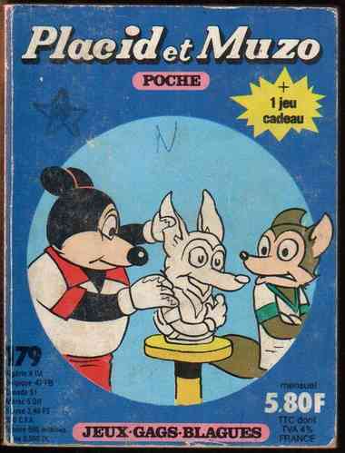 BD Placid et Muzo poche n°179 1983