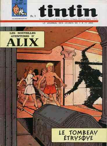 BD Le journal de Tintin n°994 novembre 1967