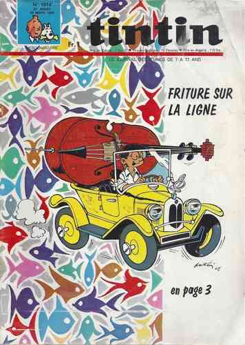 BD Le journal de Tintin n°1014 mars 1968