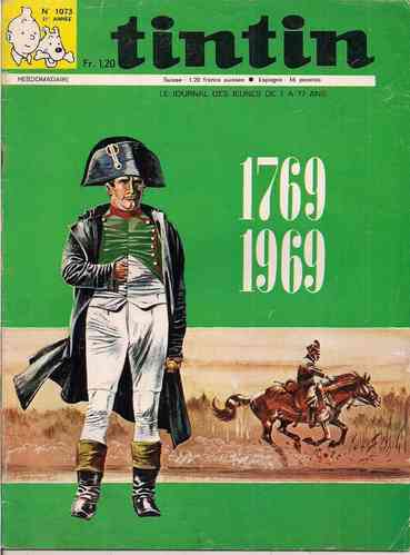 BD Le journal de Tintin n°1073 mai 1969