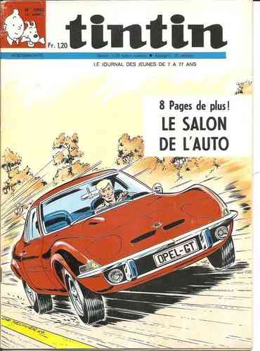 BD Le journal de Tintin n 1092 octobre  1969