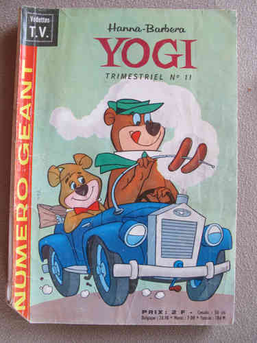 BD yogi N°11 numéro géant 1967