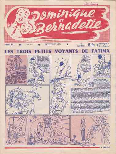 BD Dominique et Bernadette N° 60 1956