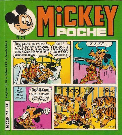 BD mickey poche N°78  1980