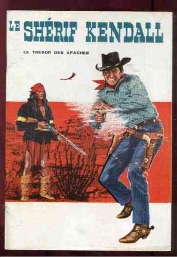 BD le sherif kendall le tresor des apaches  1965