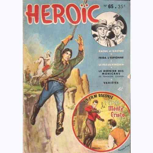 BD heroic N° 65 mensuel  1952