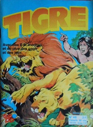 BD tigre N° 48 1976