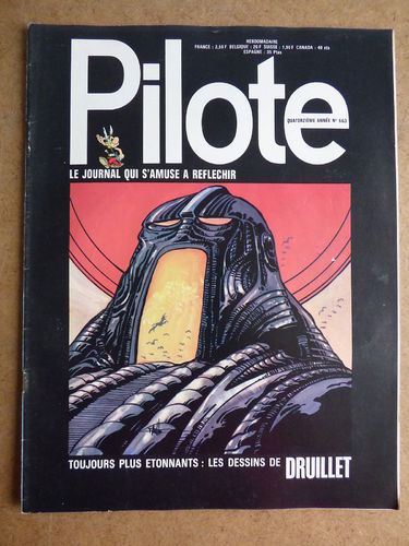 BD pilote N°663 1972