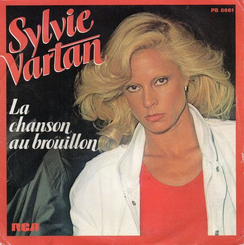 VINYL45T Sylvie vartan la chanson au brouillon 1981